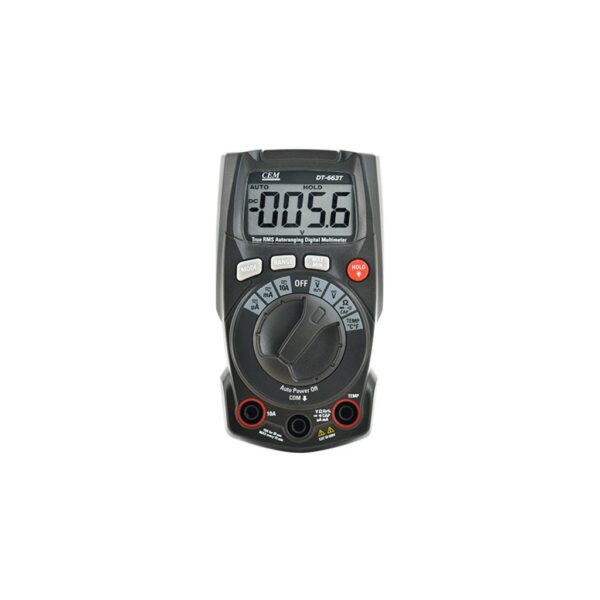 Skaitmeninis multimetras CEM DT-663T